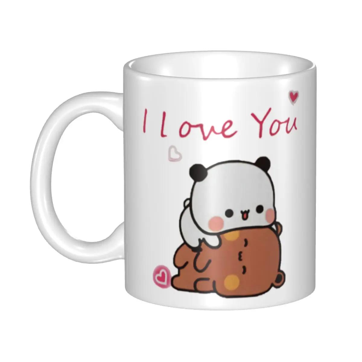 Coffee Tea Love - Panda ve Brownie Kahve Kupa Bardağı