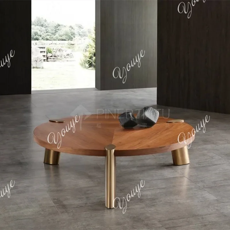T And Tea Coffee - N40 İskandinav Oturma Odası Yuvarlak Sehpa