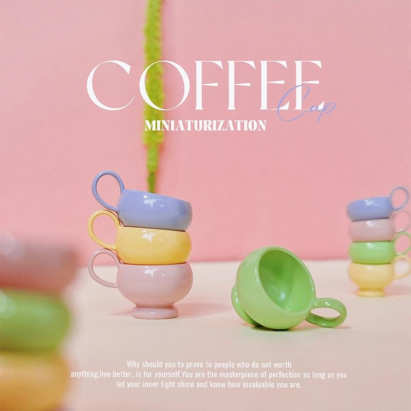 Coffee Tea Cups - 1 adet minyatür kahve fincanı süs