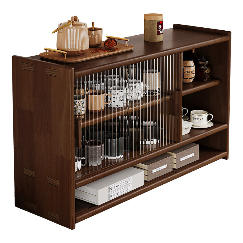 Coffee Tea Cups - Toz geçirmez bardaklık Ahşap çay seti