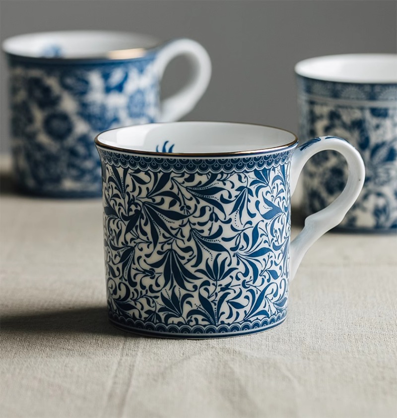 Coffee Tea English - William Morris İngiliz Klasik Kahve Fincanı