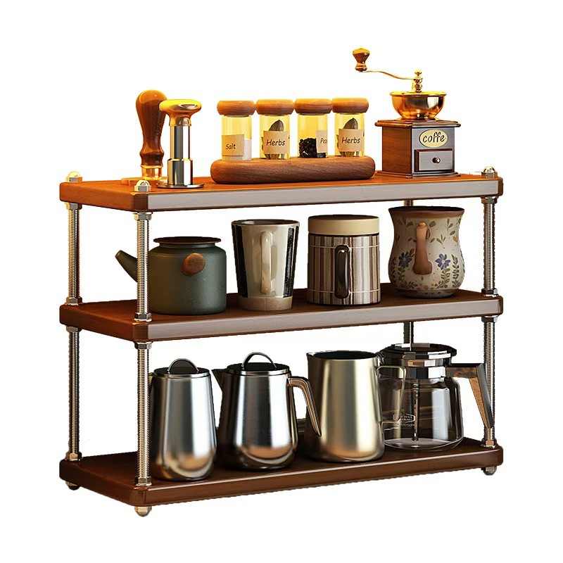 Coffee Tea Cups - Çay Fincanı Saklama Rafı Mutfak Tezgahı