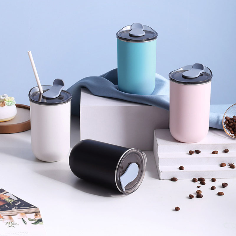 Water Tea And Coffee - Kapaklı yalıtımlı su şişeleri, şarap bardakları,