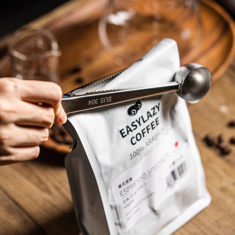Coffee Bean And Tea Leaf - 2026 Yeni Paslanmaz Çelik Kahve Ölçeği,
