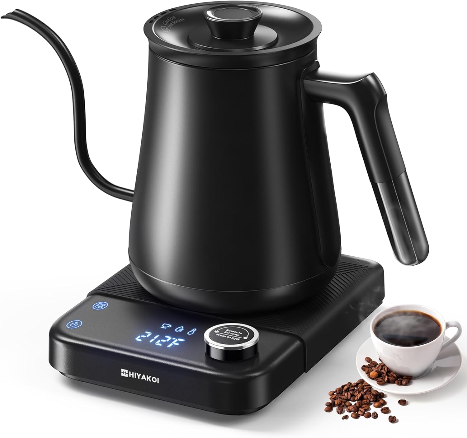 Tea And Coffee Kettle - Gooseneck Elektrikli Su Isıtıcısı ±1 Derecelik