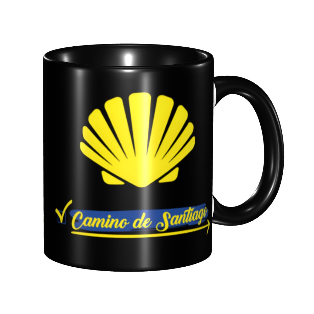 Water Tea And Coffee - Buen Camino De Santiago Kahve Kupa