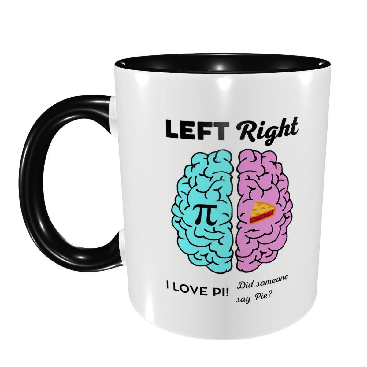 Coffee Tea Jokes - Sol Sağ Beyin Yarım Küresi Pi