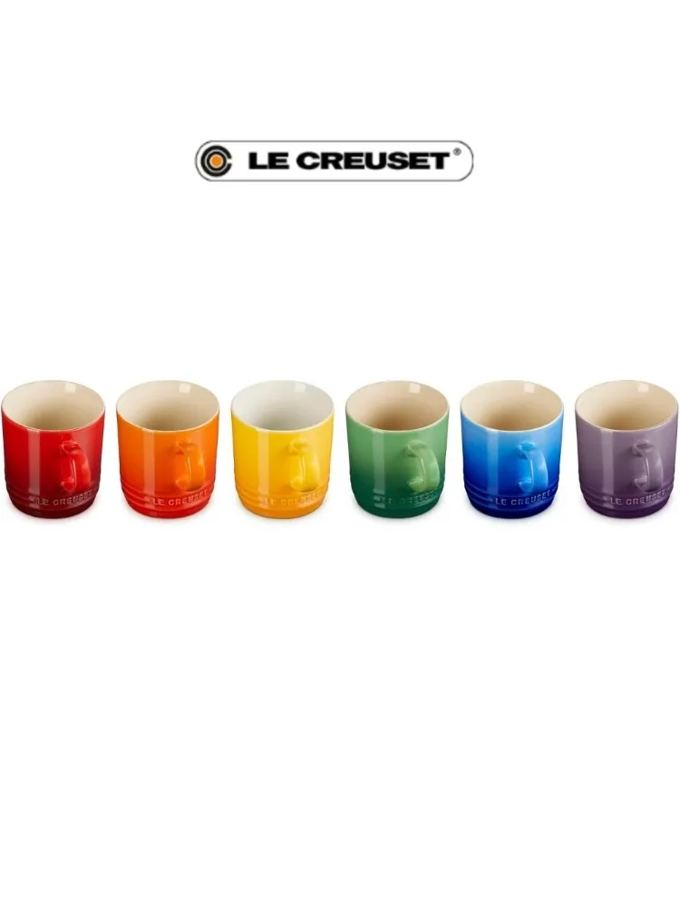 Mug Tea Coffee - Le Creuset Gökkuşağı Seramik Cappuccino Fincanı