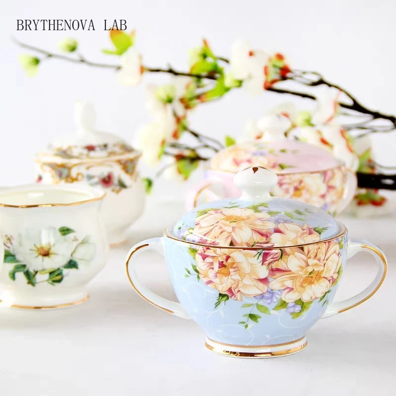 Coffee Tea And Sugar Set - Avrupa Tarzı Kahve Şekerliği Yüksek Kaliteli