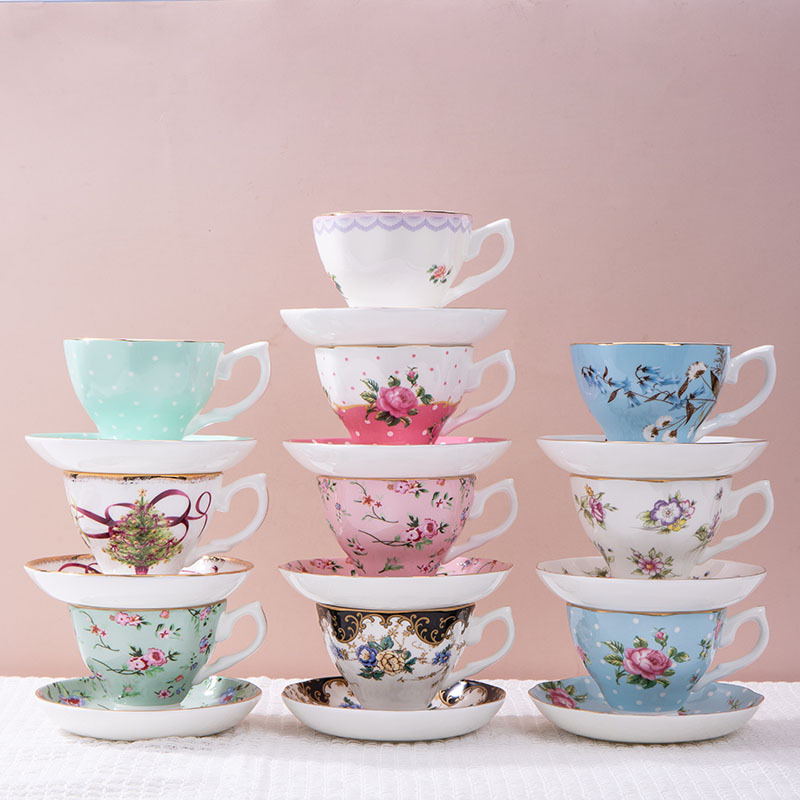 Coffee Tea And Sugar Set - 1 adet Fransız Seramik Kahve Fincan