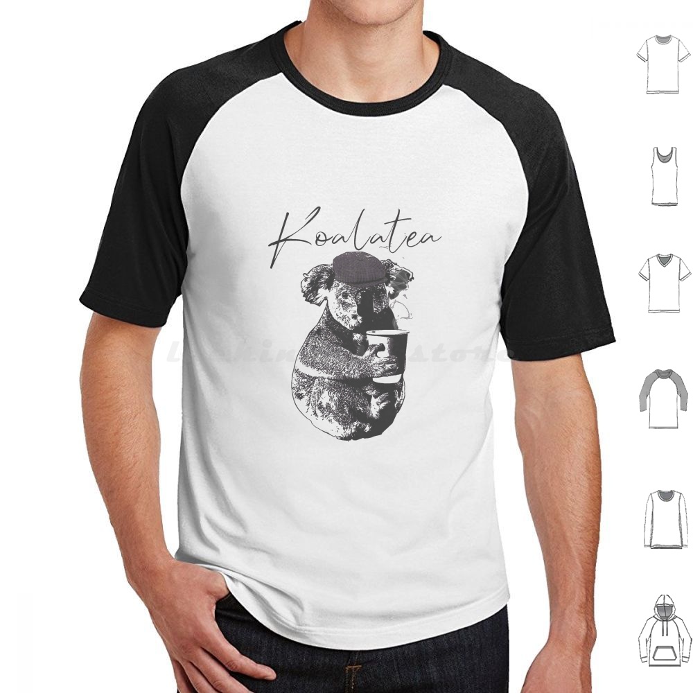 Coffee Tea Jokes - Koalatea T Shirt Erkek Kadın Çocuk