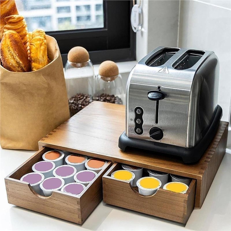 TFTP-Ahşap Kahve Kapsülü Sakla - Coffee Tea Station incelemesi ve fiyatı