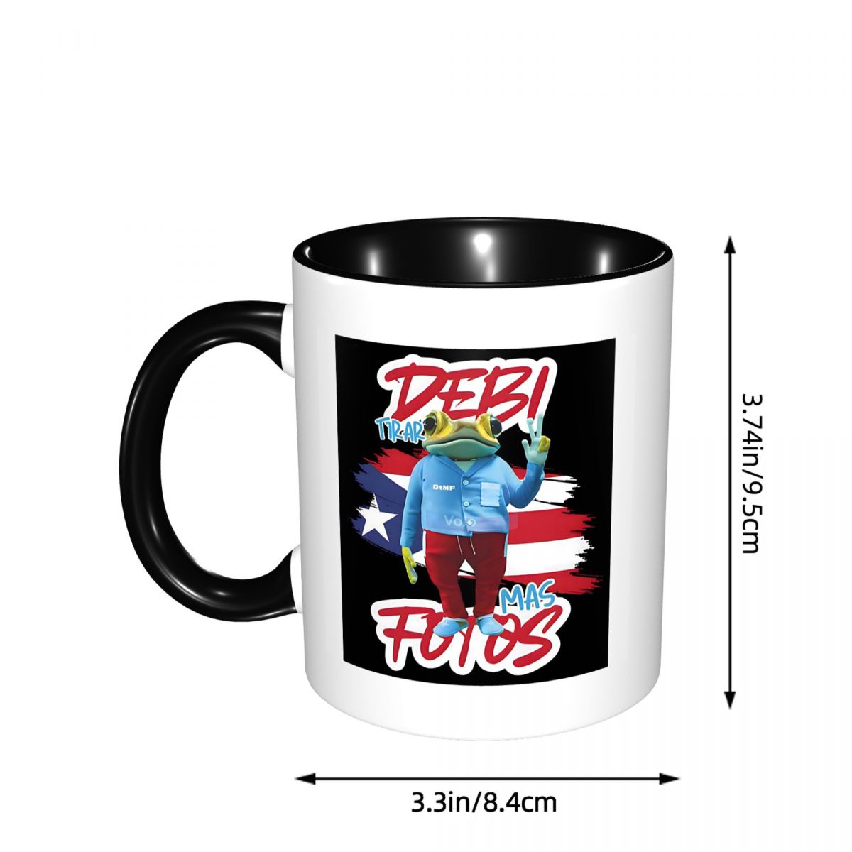 Bad Bunny DTMF Debi Tirar Mas  - Coffee Tea Cup Foto incelemesi ve fiyatı