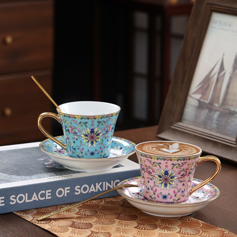 180 ml Avrupa tarzı Seramik Ka - Coffee Tea English incelemesi ve fiyatı
