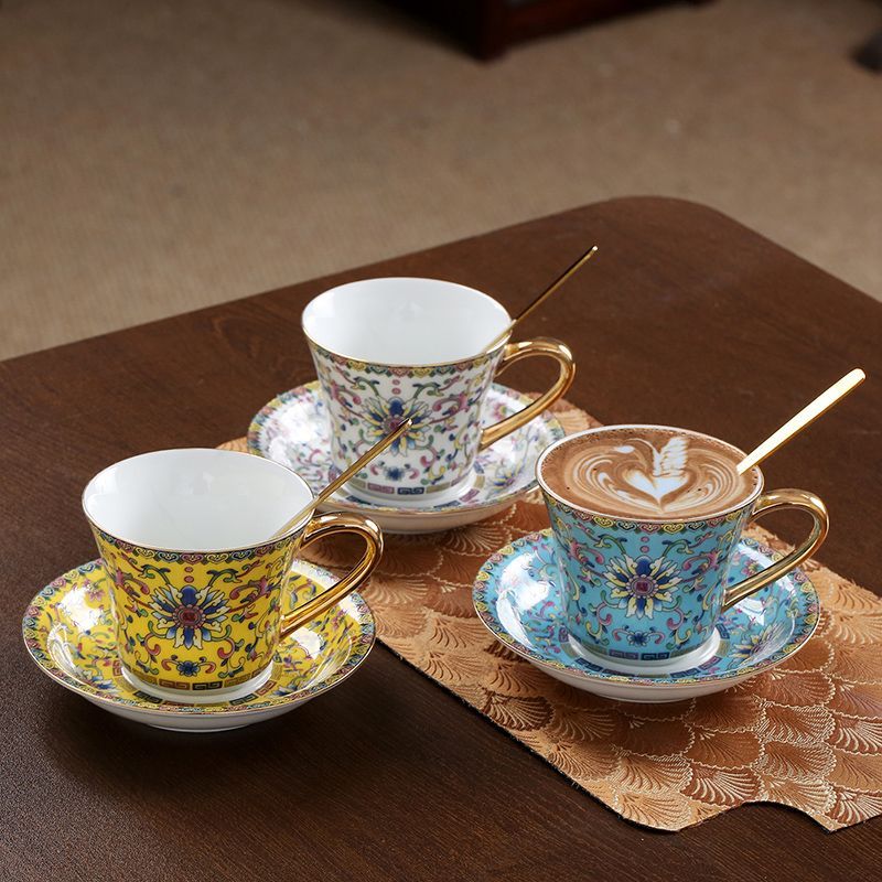 180 ml Avrupa tarzı Seramik Ka - Coffee Tea English incelemesi ve fiyatı