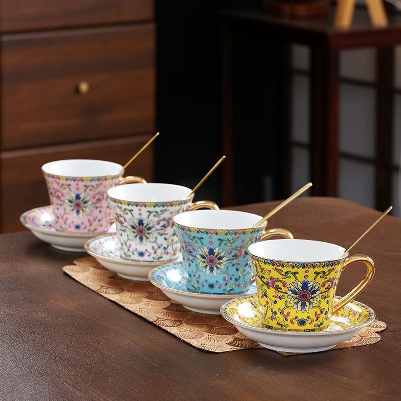 180 ml Avrupa tarzı Seramik Ka - Coffee Tea English incelemesi ve fiyatı