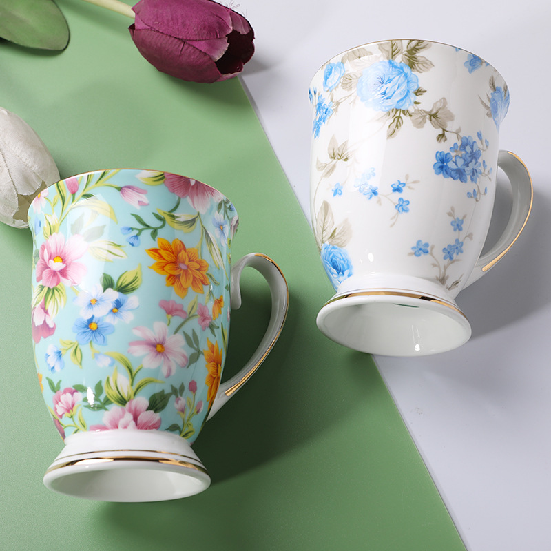 Yaratıcı Bone China kupa ev su - Coffee Tea English incelemesi ve fiyatı