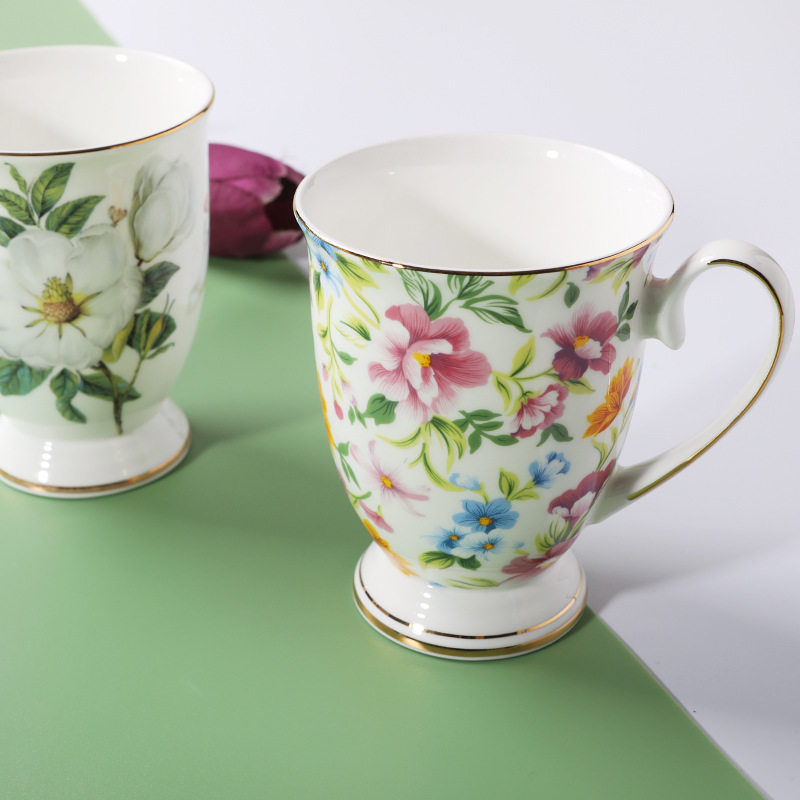 Yaratıcı Bone China kupa ev su - Coffee Tea English incelemesi ve fiyatı