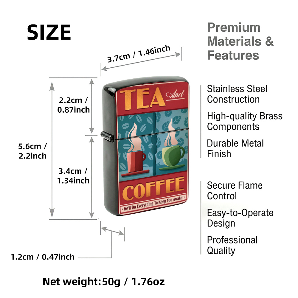 Vintage Çakmaklar, vintage Ret - Coffee Tea Poster incelemesi ve fiyatı