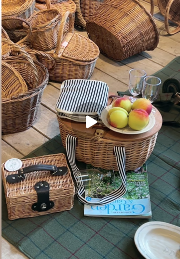 2 Kişilik Söğüt Piknik Sepeti  - Coffee Tea Cups incelemesi ve fiyatı