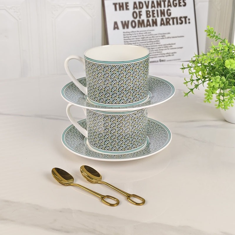 Avrupa Tarzı Kemik Çini Kahve  - Coffee Tea English incelemesi ve fiyatı