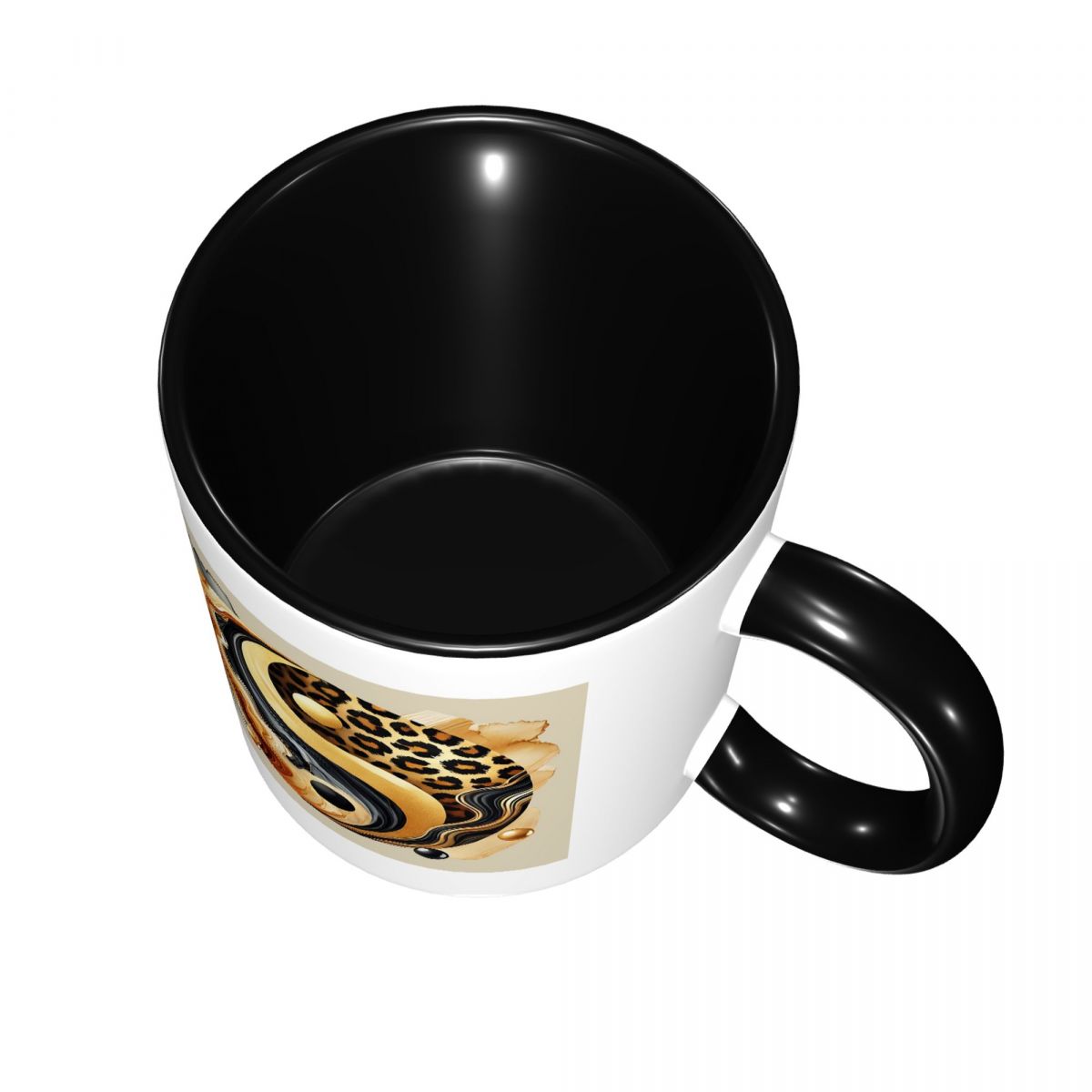 Leopar Yin Yang Lüks Altın Mer - Coffee Tea Yin Yang incelemesi ve fiyatı