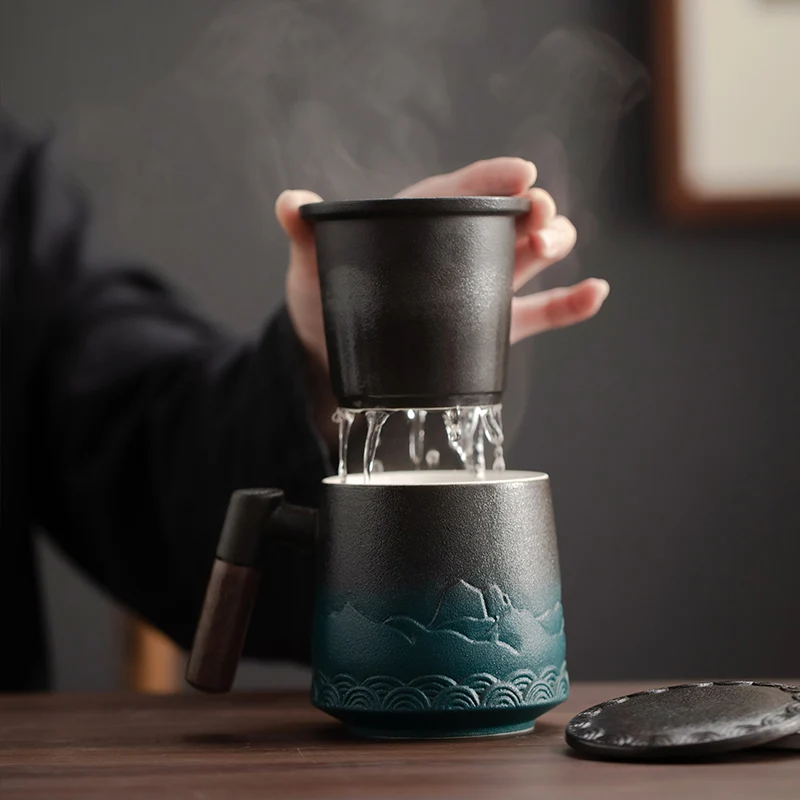 Seramik süzgeç çay bardağı kap - Coffee Tea Exchange incelemesi ve fiyatı