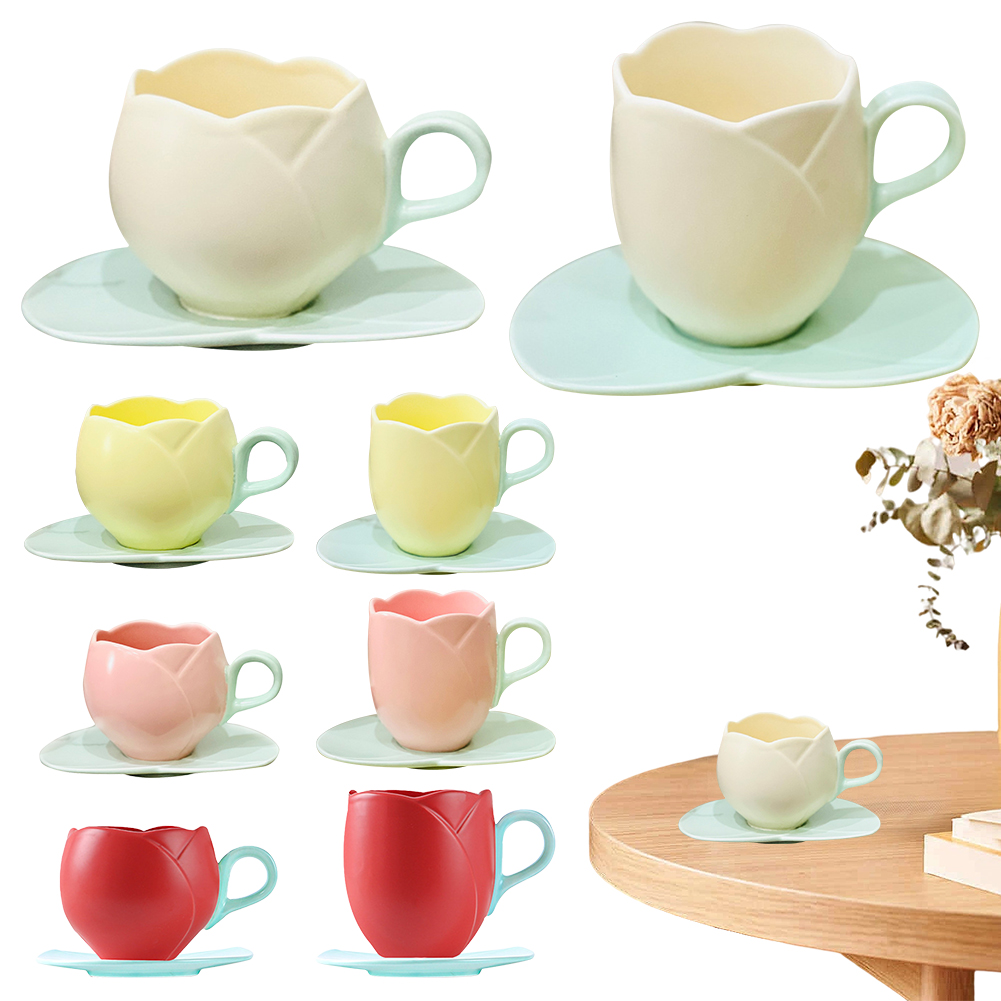 Lale Desenli Kahve Fincanı ve  - Coffee Tea Love incelemesi ve fiyatı