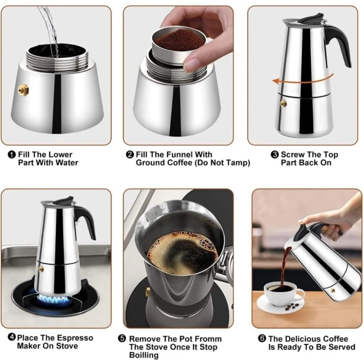 Taşınabilir Mocha Kahve Demliğ - Coffee Tea Home incelemesi ve fiyatı