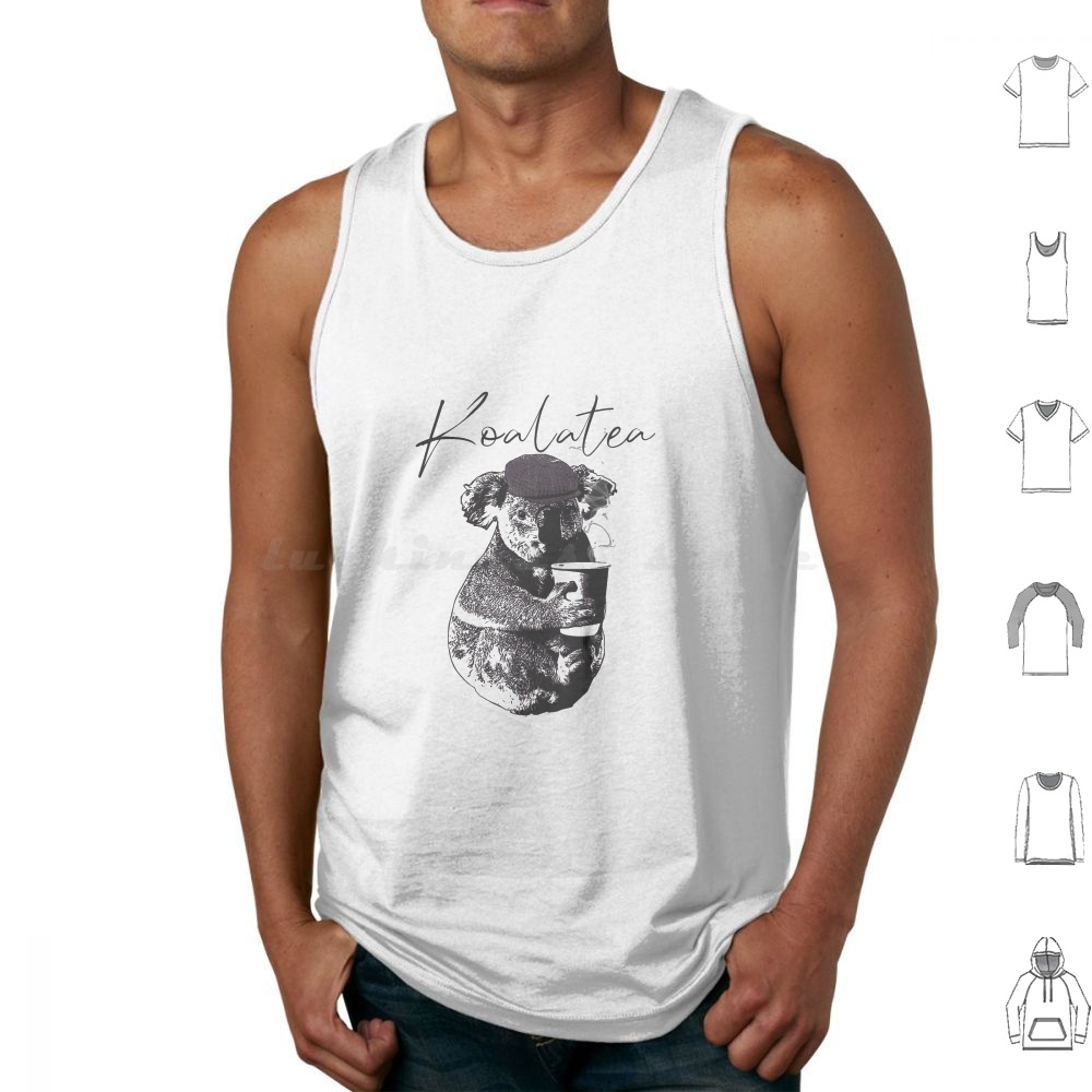 Koalatea Tank Tops Yelek Kolsu - Coffee Tea Jokes incelemesi ve fiyatı