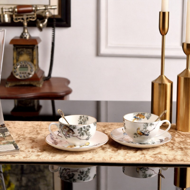 Retro İngiliz Kemik Çini Orman - Coffee Tea Love incelemesi ve fiyatı