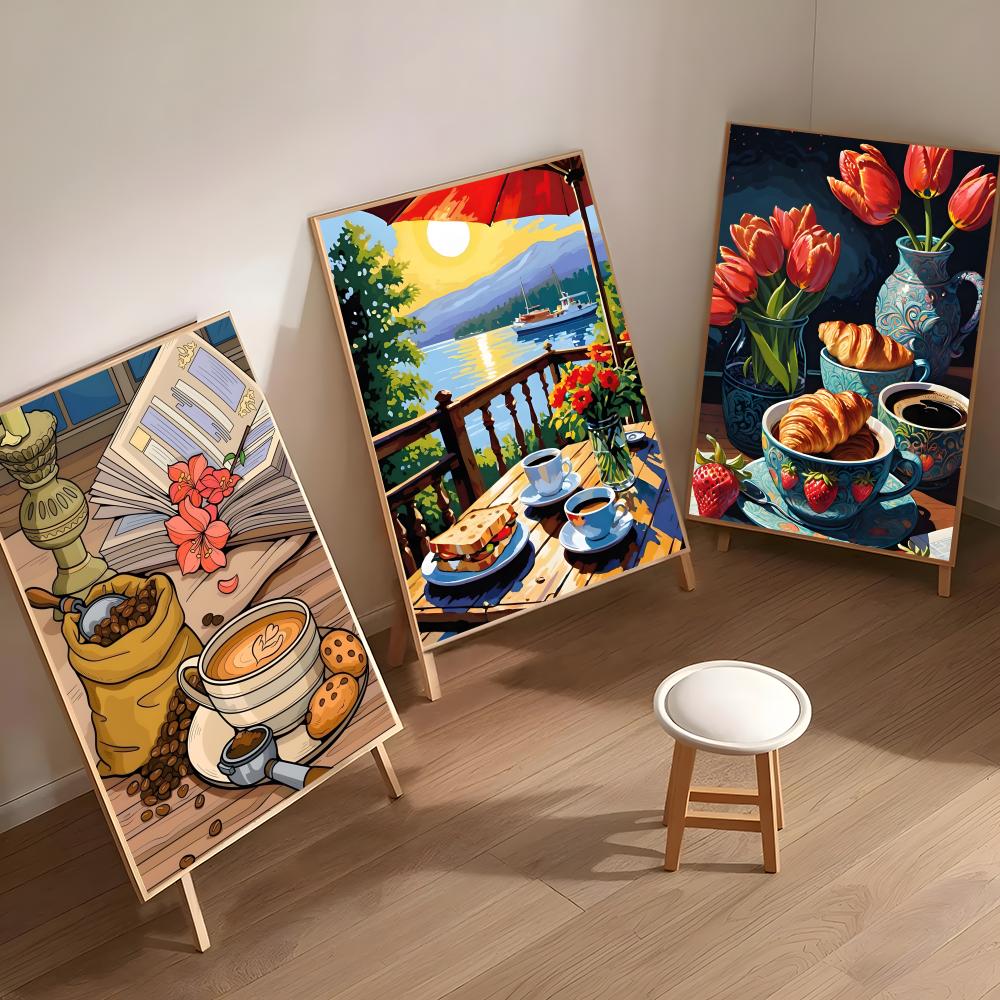 Öğleden Sonra Çayı Kahve Finca - Coffee Tea Poster incelemesi ve fiyatı