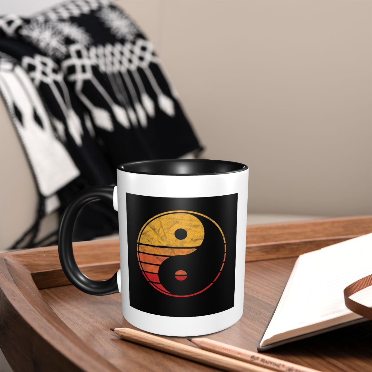 Mizah Vintage Yin Yang 80'ler  - Coffee Tea Yin Yang incelemesi ve fiyatı