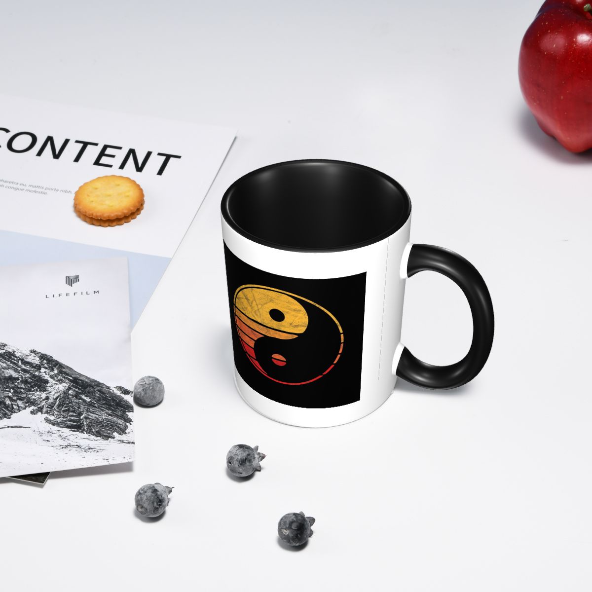 Mizah Vintage Yin Yang 80'ler  - Coffee Tea Yin Yang incelemesi ve fiyatı