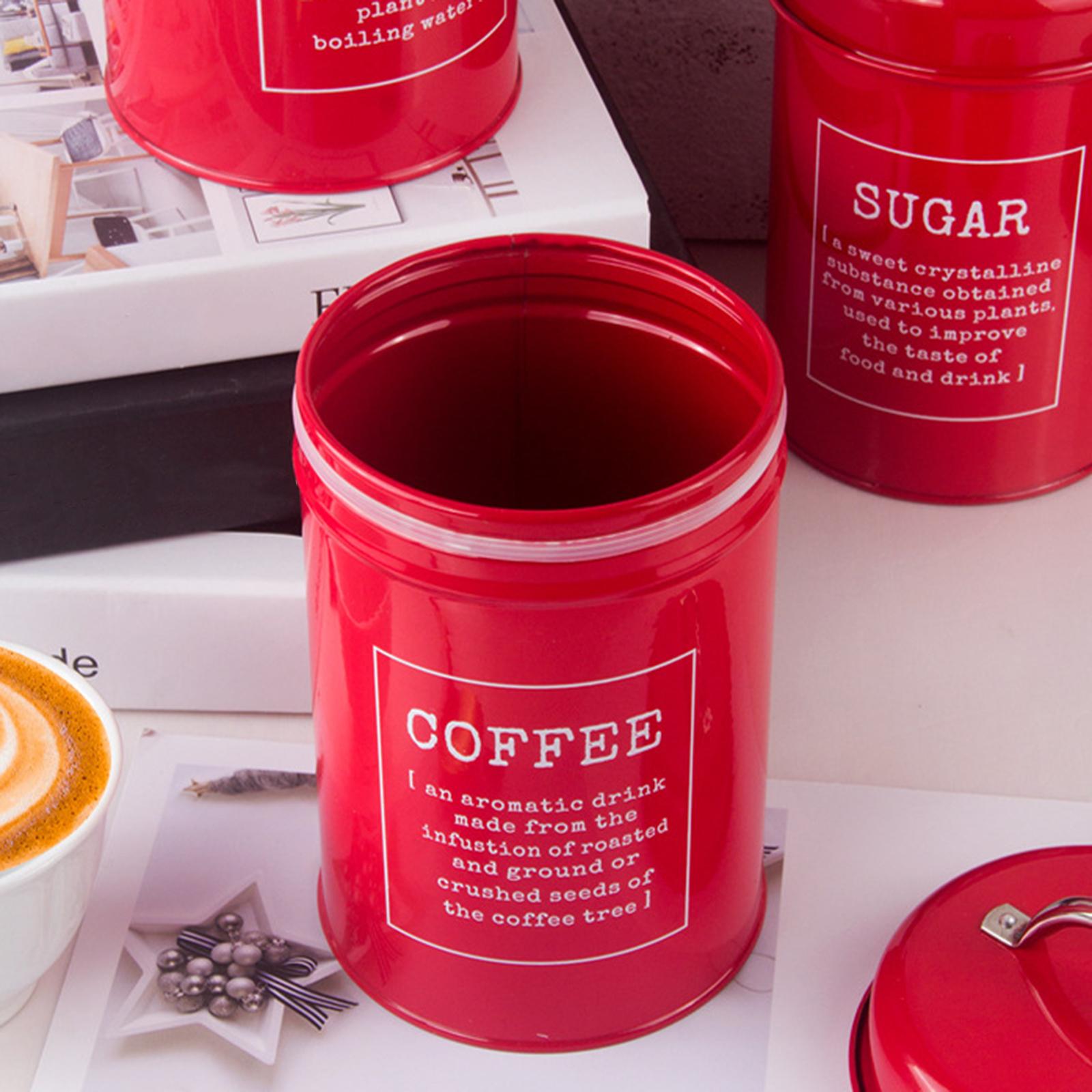 3 adet 1200ml Hava Geçirmeyen  - Coffee Tea Canister Set incelemesi ve fiyatı