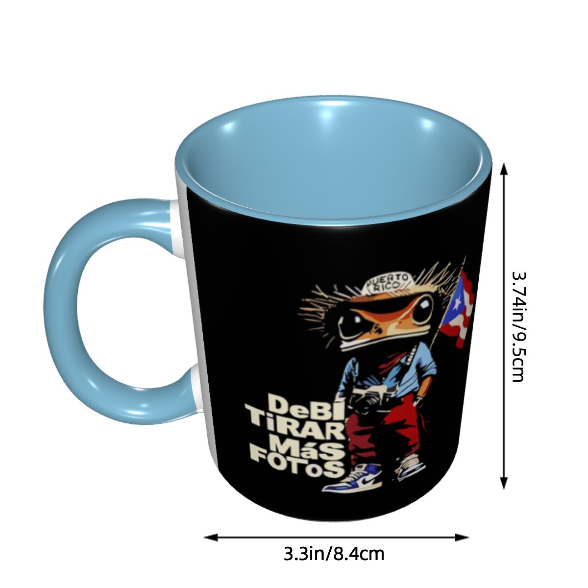 Bad Bunny DTMF Debi Tirar Mas  - Coffee Tea Cup Foto incelemesi ve fiyatı