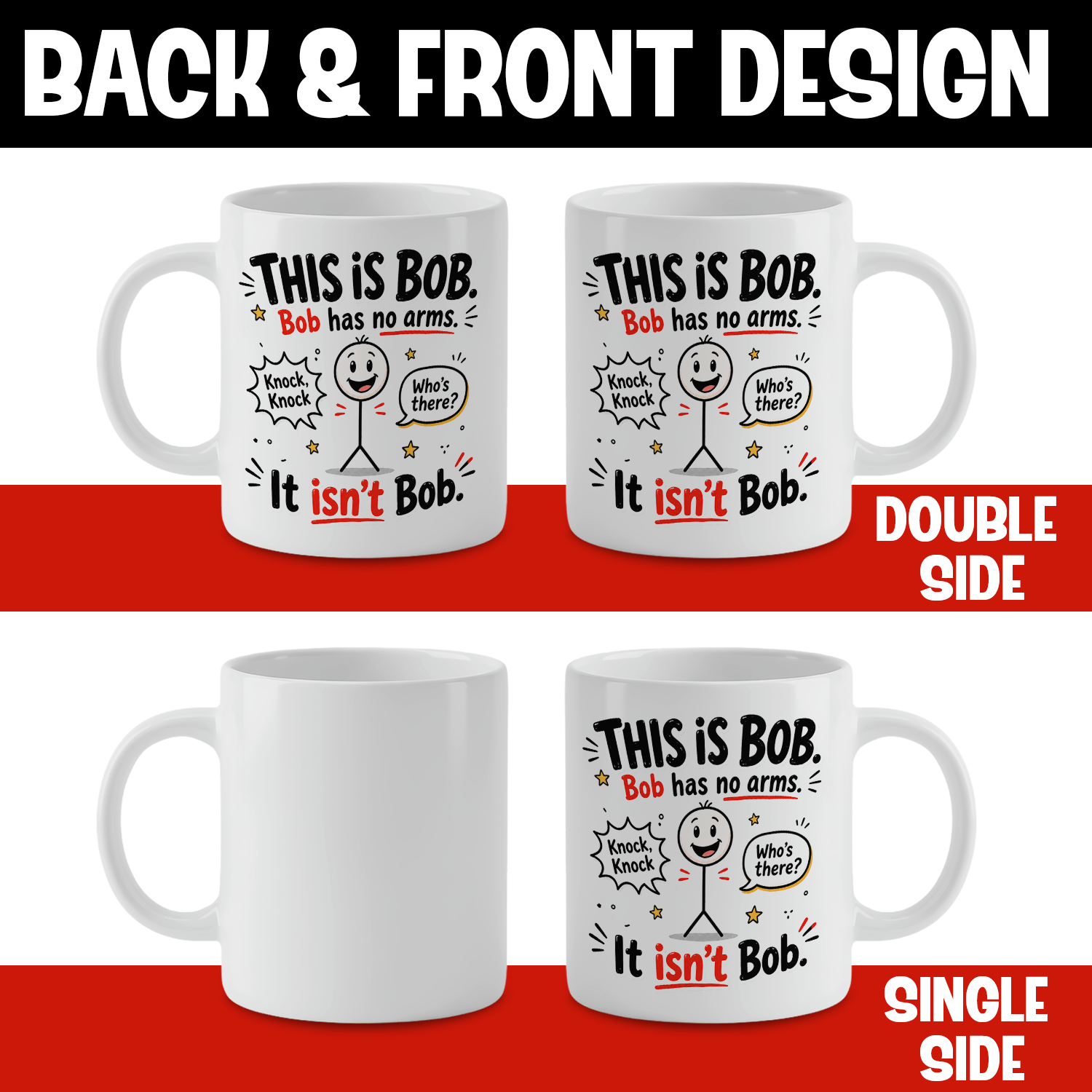 Komik Beyaz Seramik Kahve Kupa - Coffee Tea Jokes incelemesi ve fiyatı