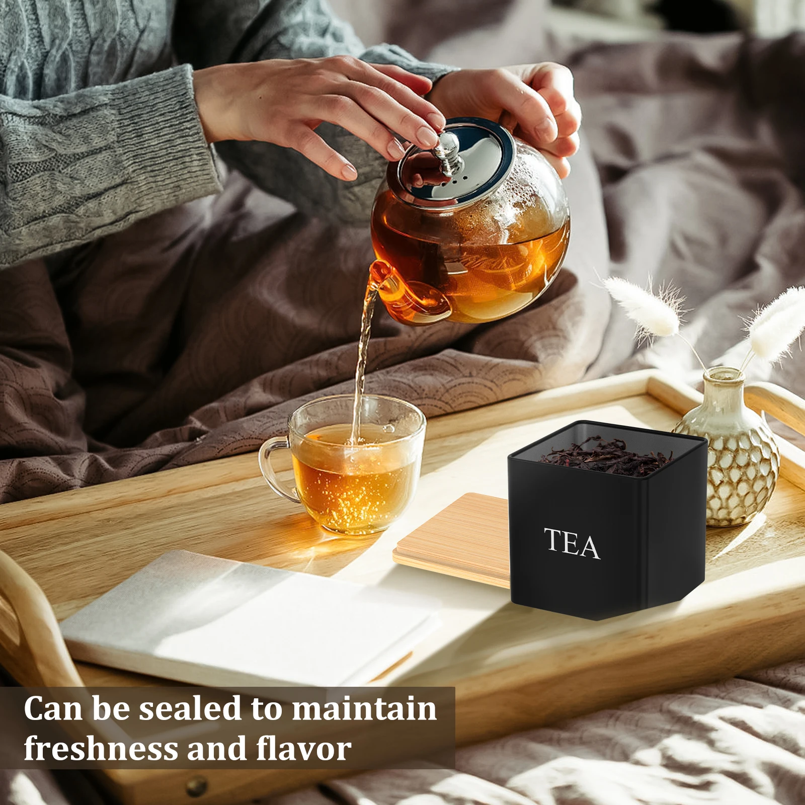 3'lü Set 500ml Çay Şeker Kahve - Coffee Tea Canister Set incelemesi ve fiyatı