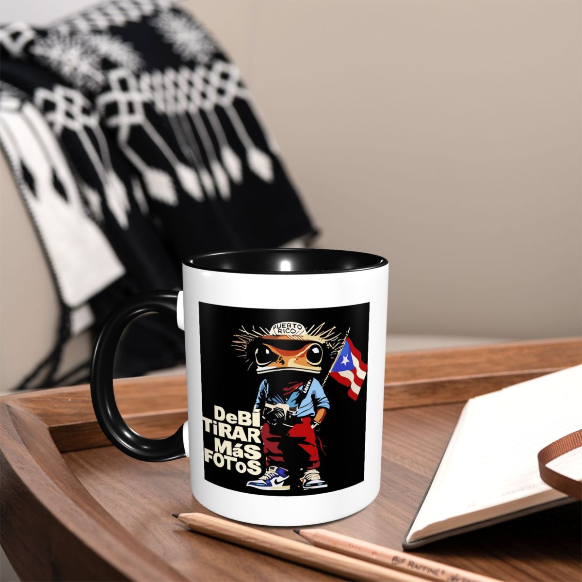 Bad Bunny DTMF Debi Tirar Mas  - Coffee Tea Cup Foto incelemesi ve fiyatı