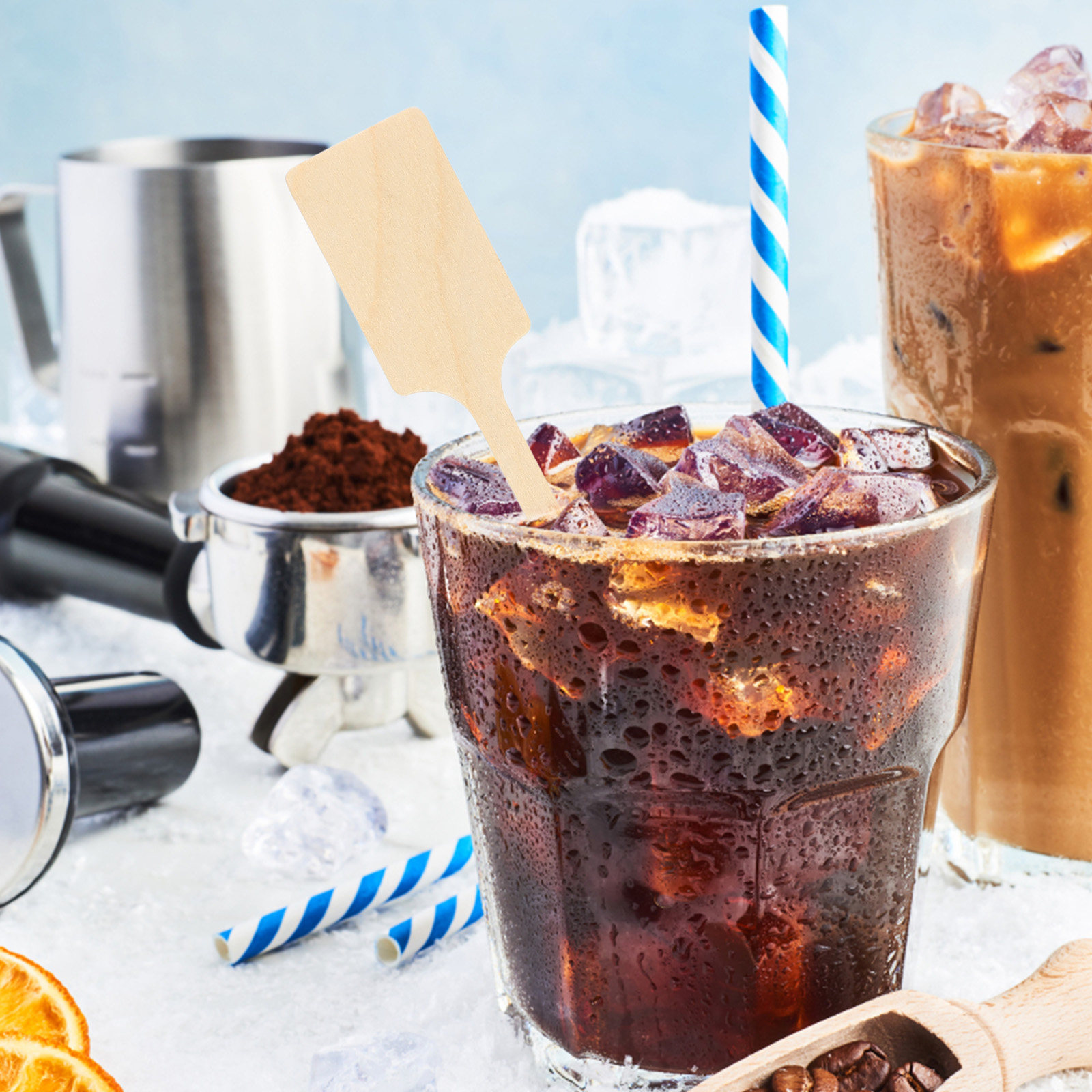 100 Adet Ahşap Kahve Karıştırm - Coffee Tea Home incelemesi ve fiyatı