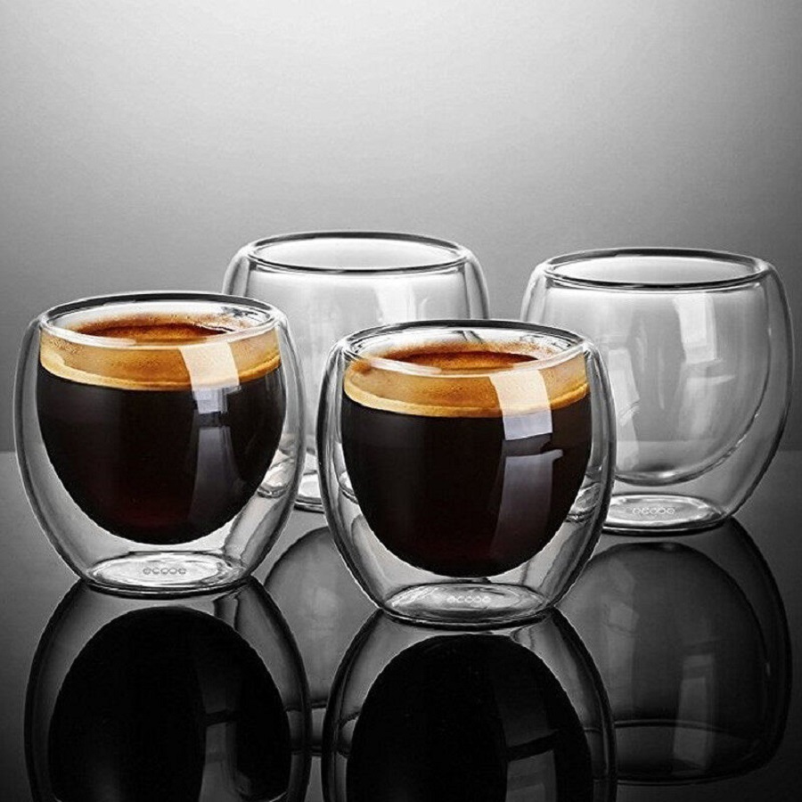 Çift Duvarlı Cam Kahve Kupalar - Coffee Tea Catering incelemesi ve fiyatı