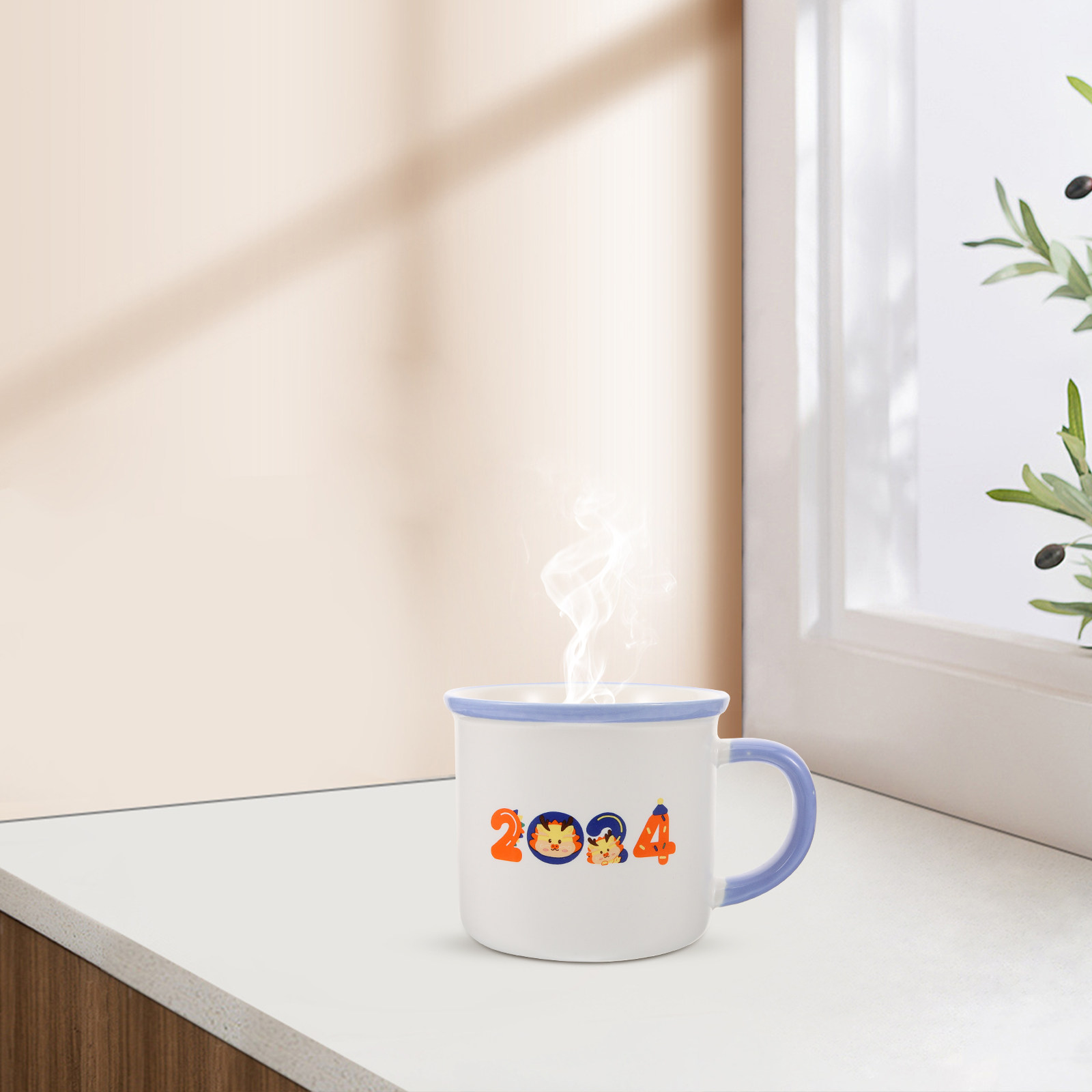 2024 Çin Ejderhası Seramik Kah - Coffee Tea Festival incelemesi ve fiyatı