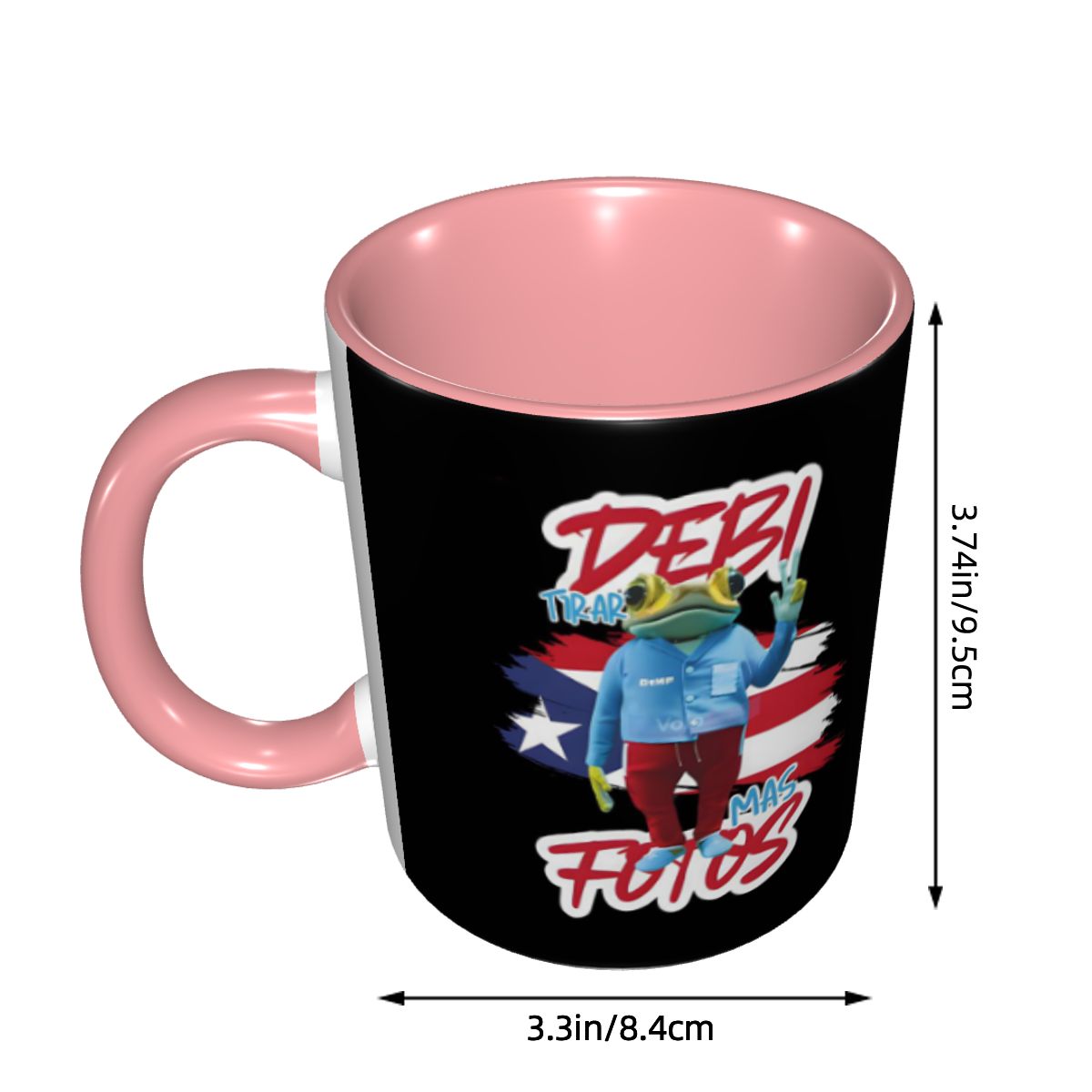 Bad Bunny DTMF Debi Tirar Mas  - Coffee Tea Cup Foto incelemesi ve fiyatı