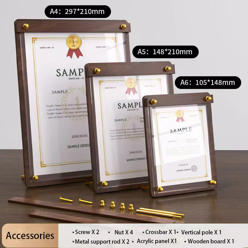 Özel A4/A5 Akrilik Ahşap Desen - Coffee Tea Station incelemesi ve fiyatı