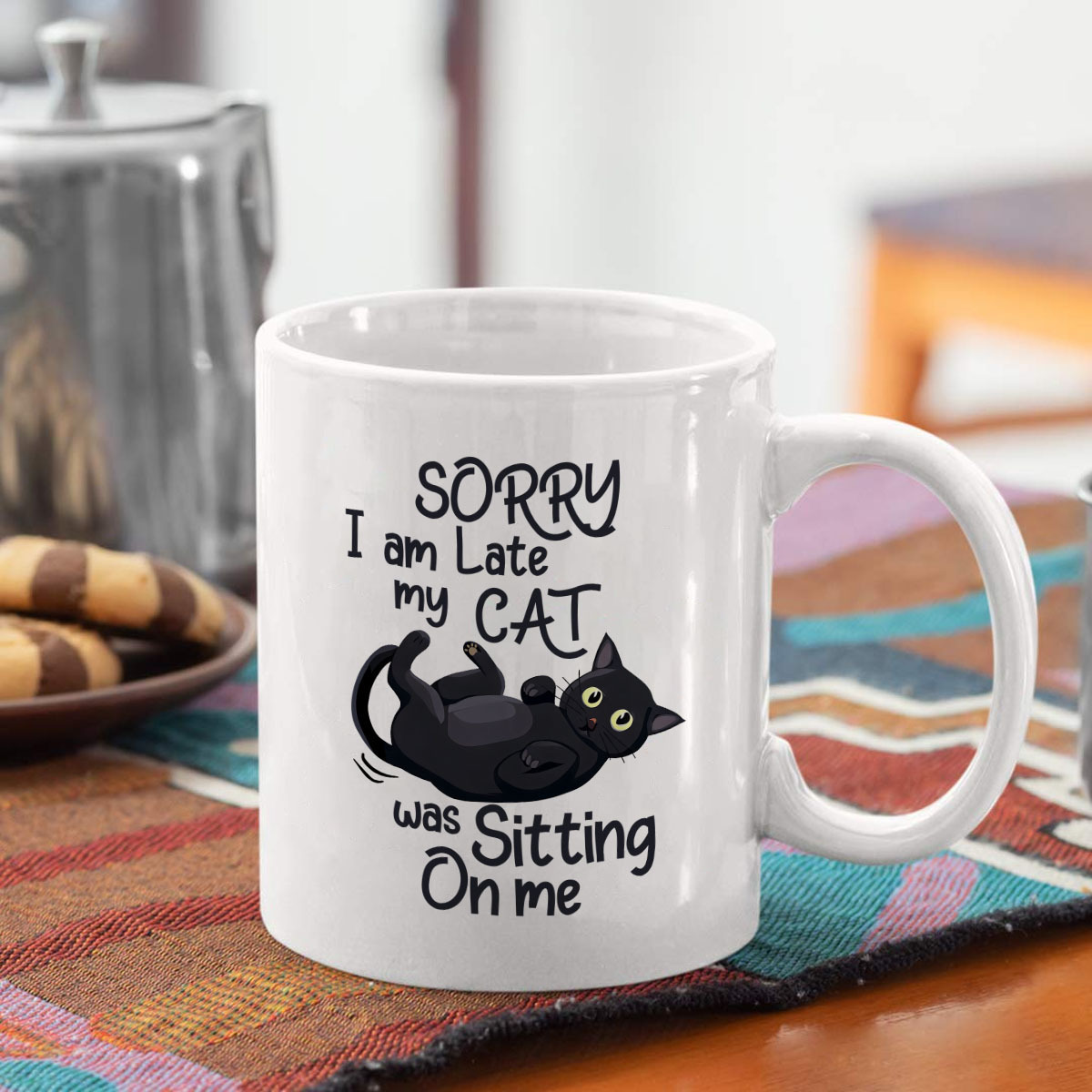 1'li Komik Kedi Şekilli Serami - Coffee Tea With Me incelemesi ve fiyatı