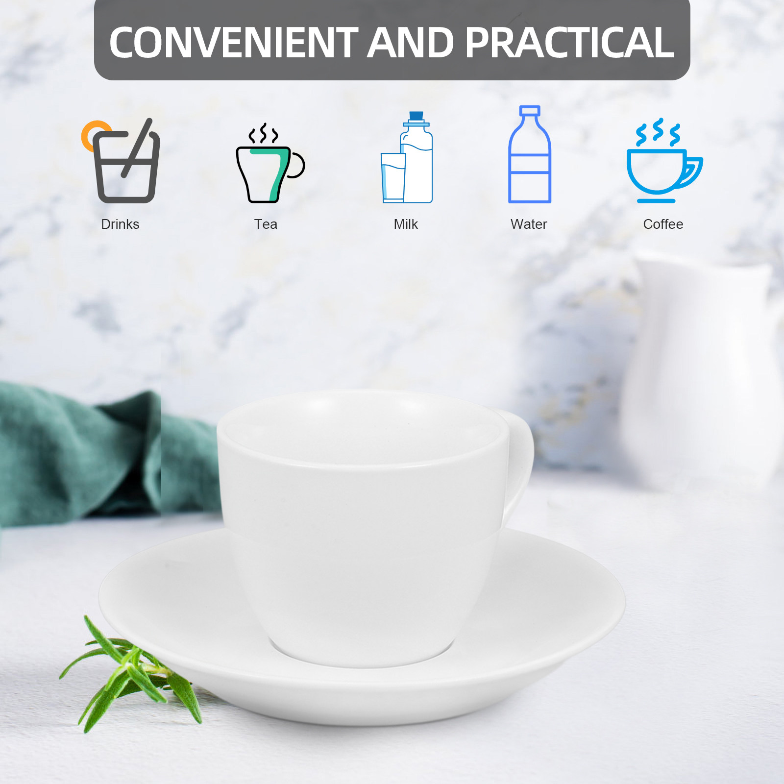 1 Takım Kahve Fincanı ve Tabağ - Coffee Tea Home incelemesi ve fiyatı