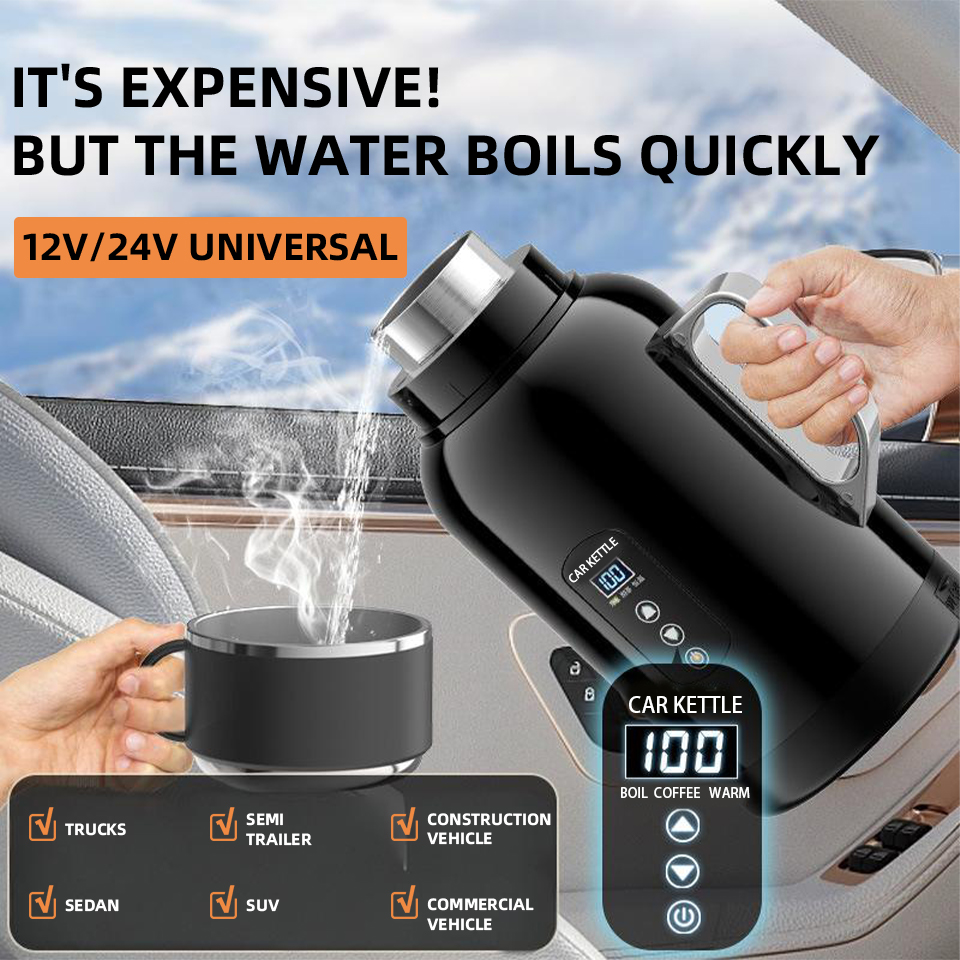 12V 24V Araba Su Isıtıcısı Ele - Coffee Tea Exchange incelemesi ve fiyatı