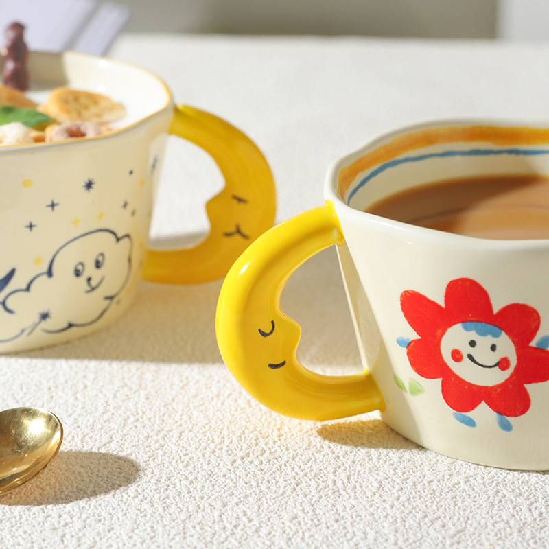 Seramik Kupa Güzel El Boyalı A - Coffee Tea Love incelemesi ve fiyatı
