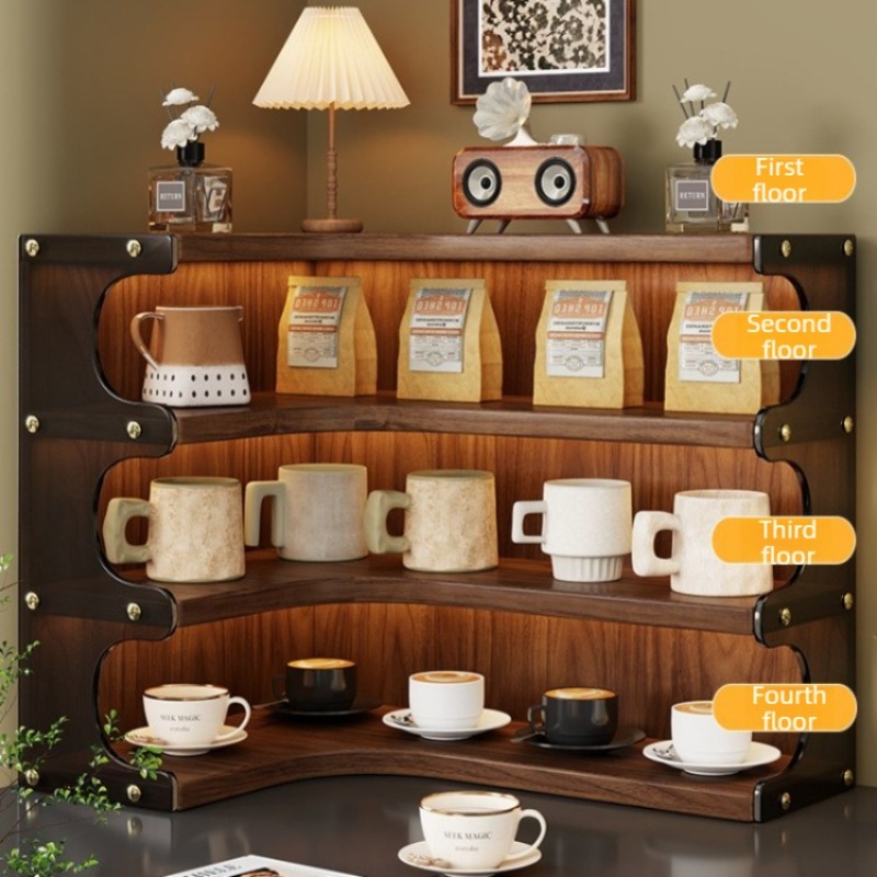 Ahşap Bardak Tutucular Masaüst - Coffee Tea Cups incelemesi ve fiyatı