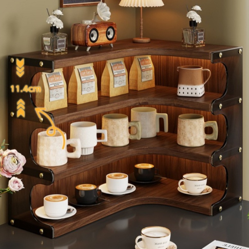Ahşap Bardak Tutucular Masaüst - Coffee Tea Cups incelemesi ve fiyatı